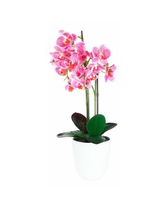 Искусственный цветок Light Орхидея розовая в горшке 58 см Fuzhou