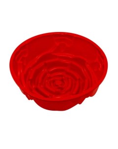 Форма Rose для выпечки силиконовая 16 х 17 см красная Guffman