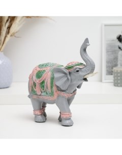Фигура Слон в попоне 25х23см Хорошие сувениры