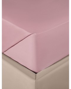 Простыня Фароста розовый 200х220 см 1предмет хлопок сатин Dome