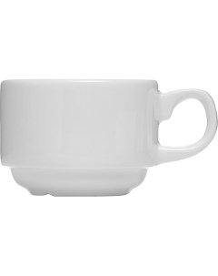 Чашка кофейная Монако Вайт 0 085 л 6 см белый фарфор 9001 C333 Steelite
