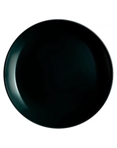 Тарелка Diwali black десертная 19 см Luminarc