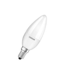 Лампа светодиодная LED 5 7Вт E14 LS CLB40 теплый матовая свеча 971608 4052899971608 LEDVA Ledvance