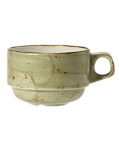 Чашка чайная Крафт 0 225 л 8 см зеленый фарфор 11310217 Steelite