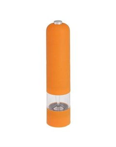 Электрическая мельница для специй с подсветкой на батарейкаx Цвет Оранжевый Nobrand