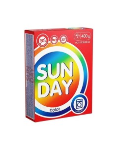 Стиральный порошок Sunday для цветного белья 400г Сонца