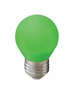 Лампа шар G45 E27 5W Зеленый матов K7CG50ELB Ecola