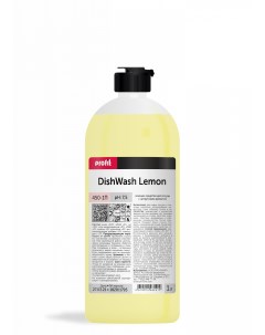 Средство гель для мытья посуды PROFIT DISHWASH Lemon флакон 1л Pro-brite