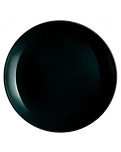 Тарелка Diwali black обеденная 25 см Luminarc