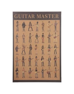 Постер NAN GM 01 Guitar masters Деком