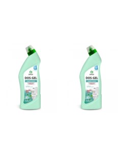 Средство чистящее для ванной комнаты дезинфицирующий гель Мята Dos gel 750мл 2шт Grass