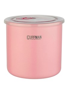 Банка для продуктов Ceramics 1 1л цвет розовый Guffman