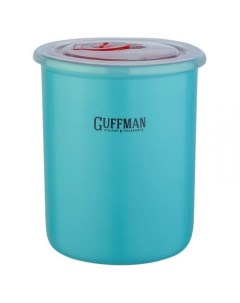 Банка для сыпучих продуктов Ceramics 0 6 л голубой Guffman