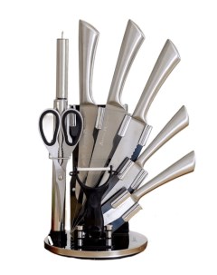 Набор кухонных ножей KS 23 9 предметов с подставкой Astix
