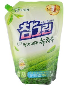 Средство для мытья посуды CJ зеленый чай 1340 мл Lion