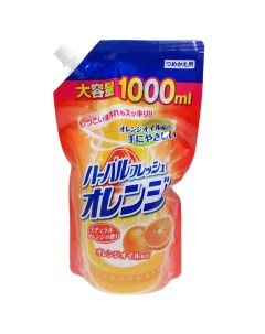 Средство для мытья посуды фруктов и овощей с ароматом апельсина 1000 мл Mitsuei