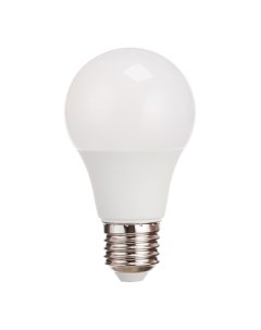 Лампа светодиодная 9 Вт E27 груша А60 4000К естественный белый свет 230 В матовая Nobrand
