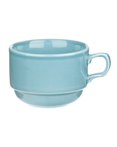 Чашка Браво чайная 250 мл голубая Башкирский фарфор