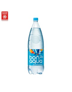 Вода Bonaqua питьевая негазированная 2л Bona aqua