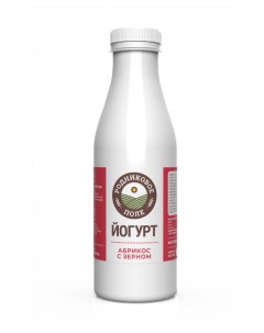 Питьевой йогурт Абрикос с зерном 3 2 330 мл Родниковое поле