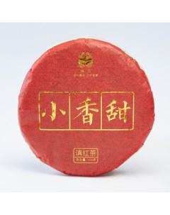 Китайский выдержанный красный чай Xiao xiangtian 100 г 2022 г Юньнань блин Nobrand