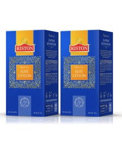 Чай черный Elite Ceylon 25 пакетиков х 2 шт Riston