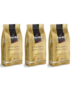 Кофе в зернах Ethiopia Euphoria арабика 250 г х 3 шт Jardin
