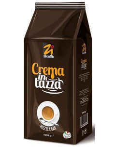 Кофе в зернах Crema In Tazza 1000 г Zicaffe