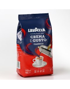 Кофе в зернах Лавацца Crema E Gusto 1000г Nobrand