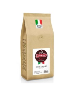 Кофе в зернах Gran Crema 1 кг Carraro