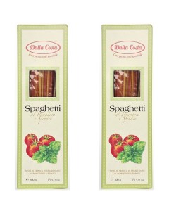 Макароные изделия Spaghetti al Pomodoro e Spinaci 500 г Dalla costa