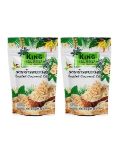 Кокосовые чипсы 2 шт по 40 г King island