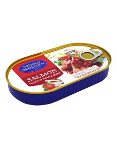Лосось в томатном соусе 170 г Arnold sorensen