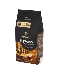 Кофе в зернах Espresso Milano Style 1кг Tchibo