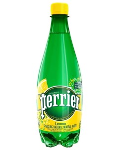 Вода газированная лимон 0 5 л пластик Perrier