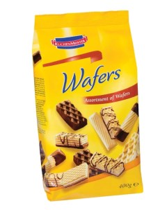 Вафли ассорти Assorted Wafers 400 г пакет 4002652009536 Kuchenmeister