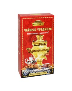 Чай черный Чайные традиции листовой 80 г Конфуций