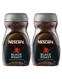 Кофе Black Roast растворимый 85 г Nescafe