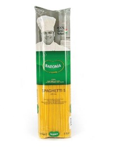 Макароны спагетти Baronia