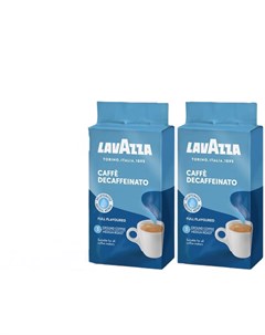 Кофе молотый Caffe Decaffeinato без кофеина 250 г х 2 шт Lavazza