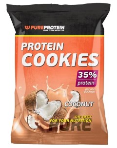 Протеиновое печенье Pure Protein Protein Cookies 80 г Кокос Pureprotein