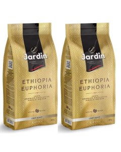 Кофе в зернах Ethiopia Euphoria арабика 250 г х 2 шт Jardin