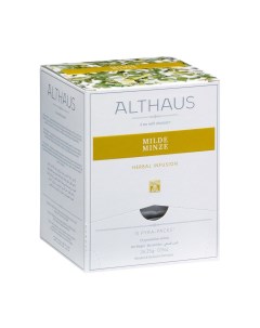 Чай травяной пакетированный Milde Minze 15х2 75 г Althaus