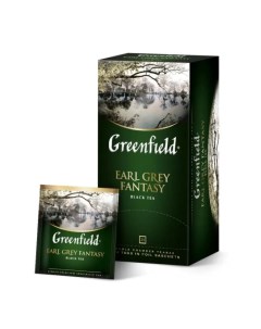 Чай Earl Grey Fantasy черный фольгир 25пак уп 0427 10 2шт Greenfield