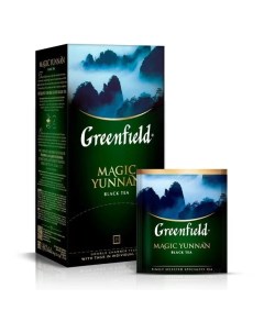 Чай черный Magic Yunnan 25пак 1уп 0356 10 Greenfield