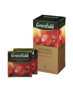 Чай Summer Bouquet фруктовый фольгир 25пак уп 0433 10 2шт Greenfield
