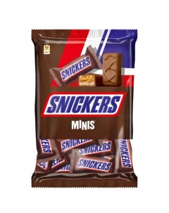Шоколадные батончики Minis 180 г 2264 Snickers
