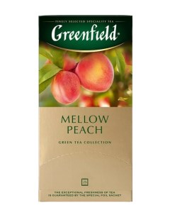 Чай Mellow Peach зел 25пак 1389 10 2шт Greenfield