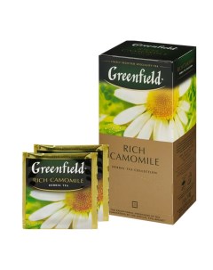 Чай Rich Camomile травяной фольгир 25пак уп 0432 10 2шт Greenfield