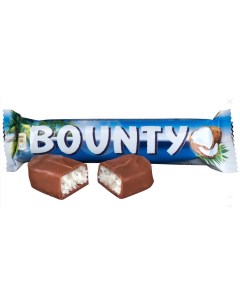 Шоколадный батончик Bounty 55г 3шт Mars